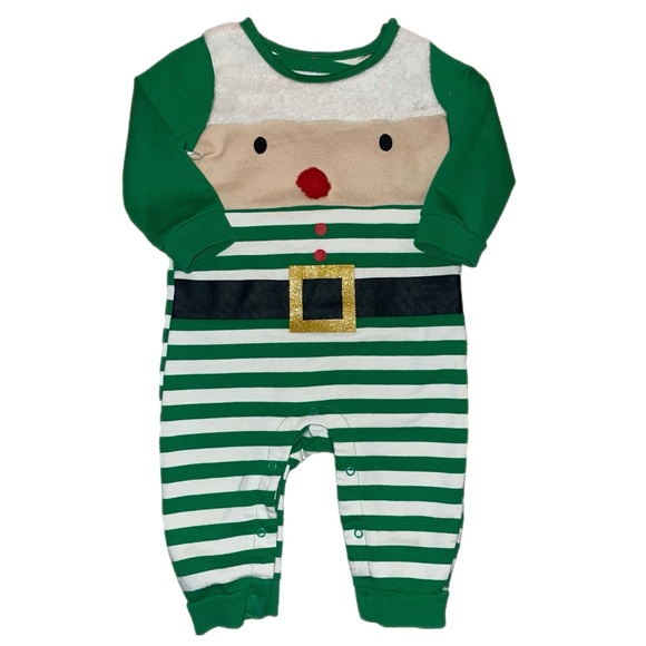 ⭐️ 12 Months Holiday Time Baby Boys One Piece⭐️ - Picture 1 of 2